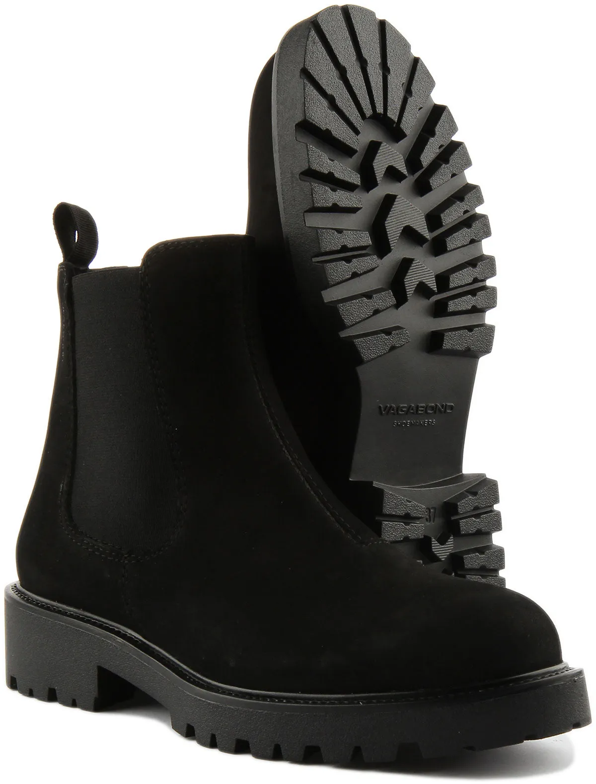 Vagabond Kenova Chelsea Boots In Black For Women