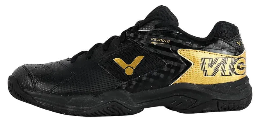 Victor P9200TD-CX Court Shoe Black/Gold Wide