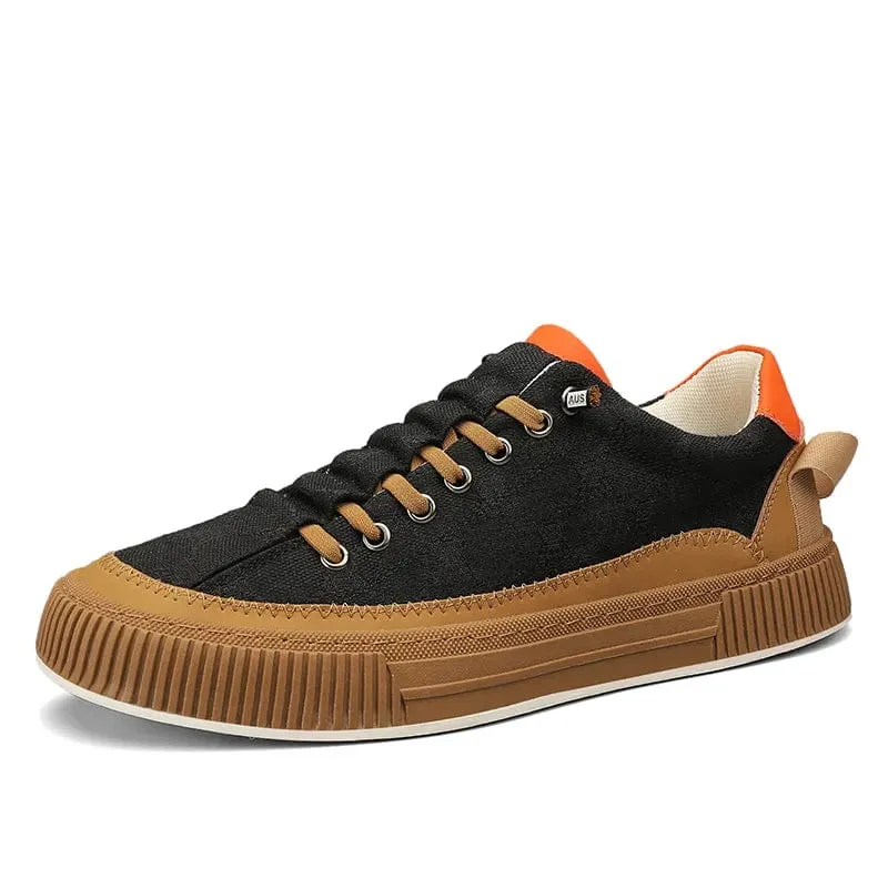 Vulcanized Men's Casual Sneakers Luxury Design Shoes