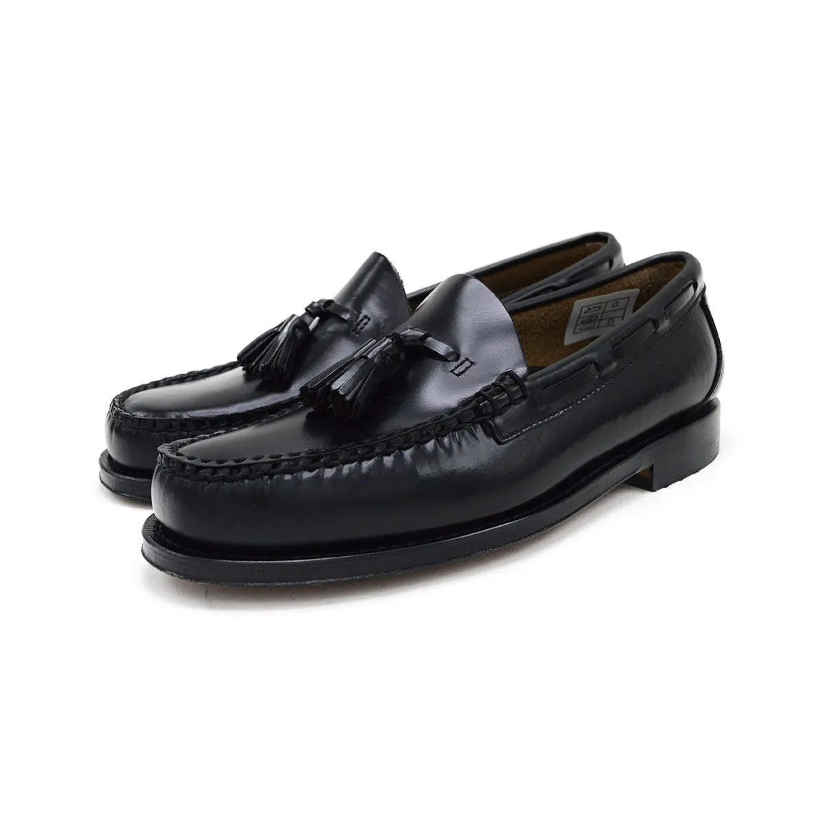 Weejuns Larkin Tassel Loafers Black Leather