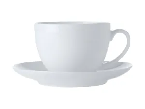 White Cup & Saucer - 260ml