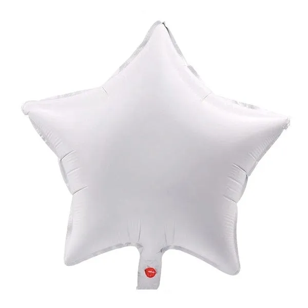 White star foil Balloon