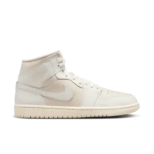 Women's Air Jordan 1 Mid 'Light Legend Brown/Muslin'