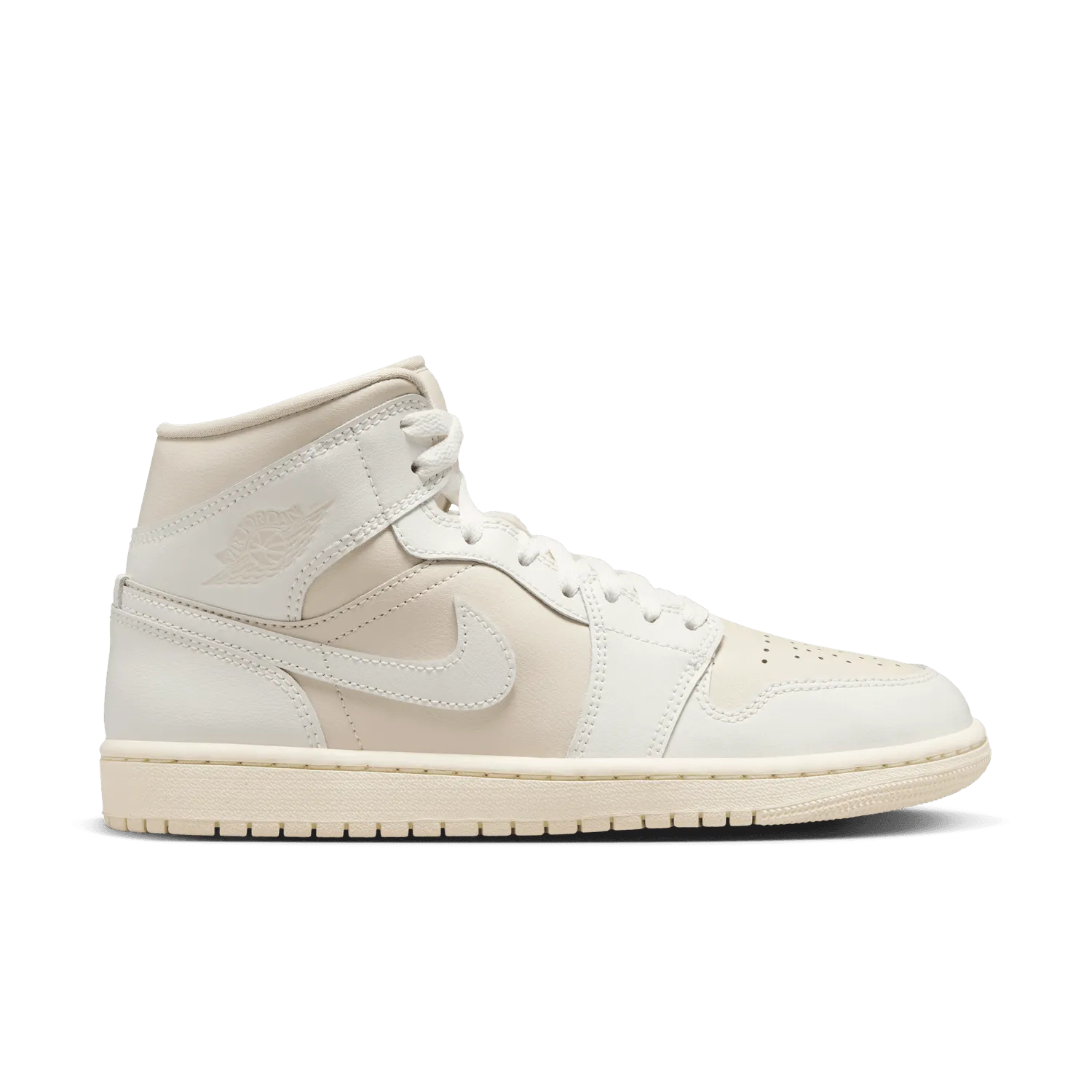 Women's Air Jordan 1 Mid 'Light Legend Brown/Muslin'