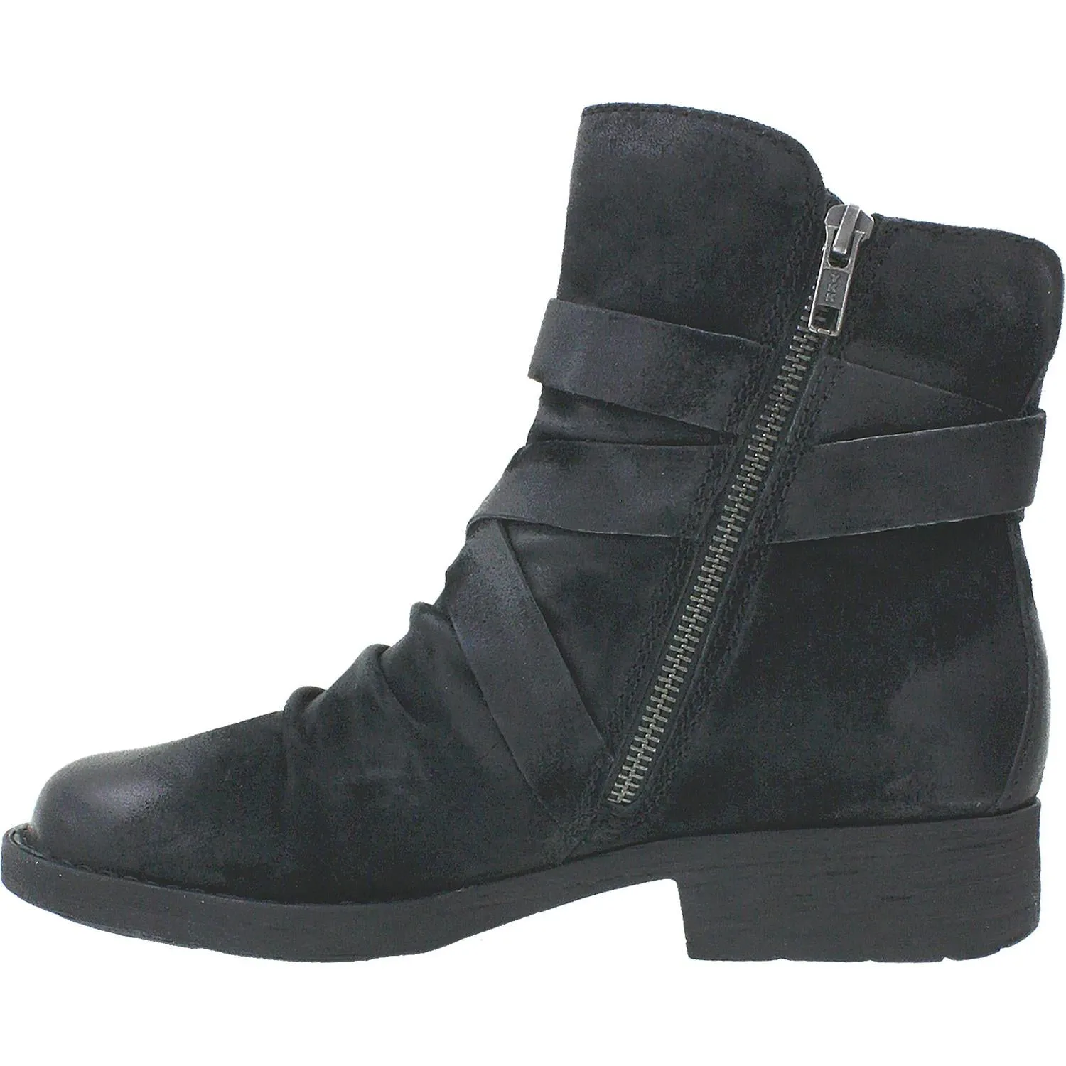 Women's Born Eton Black Distressed Suede