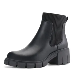 Womens Chunky Ankle Boots Chelsea Boots