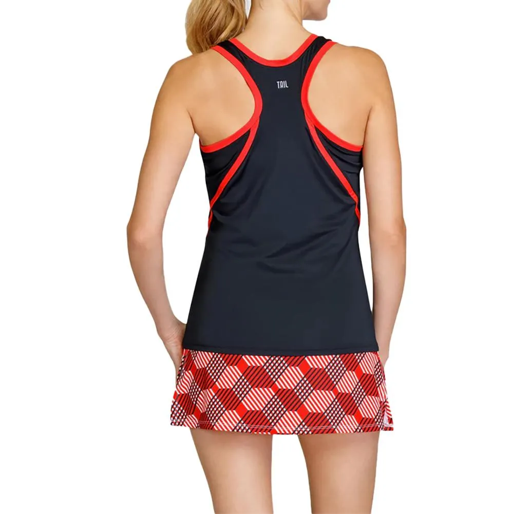 Women's Jinnie Scoop Neck Tennis Tank Paprika