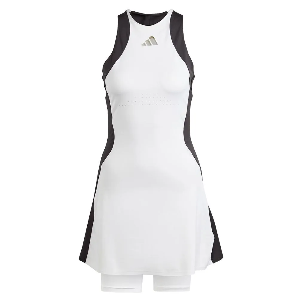 Women's Premium Tennis Dress White and Black