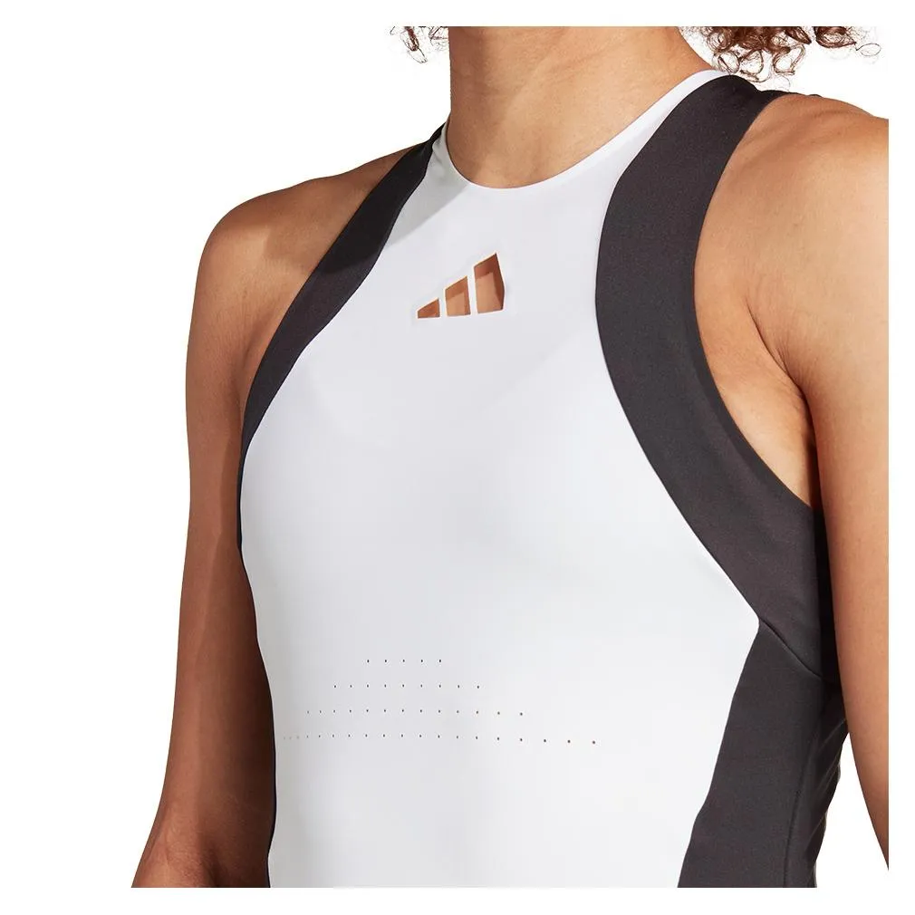 Women's Premium Tennis Dress White and Black