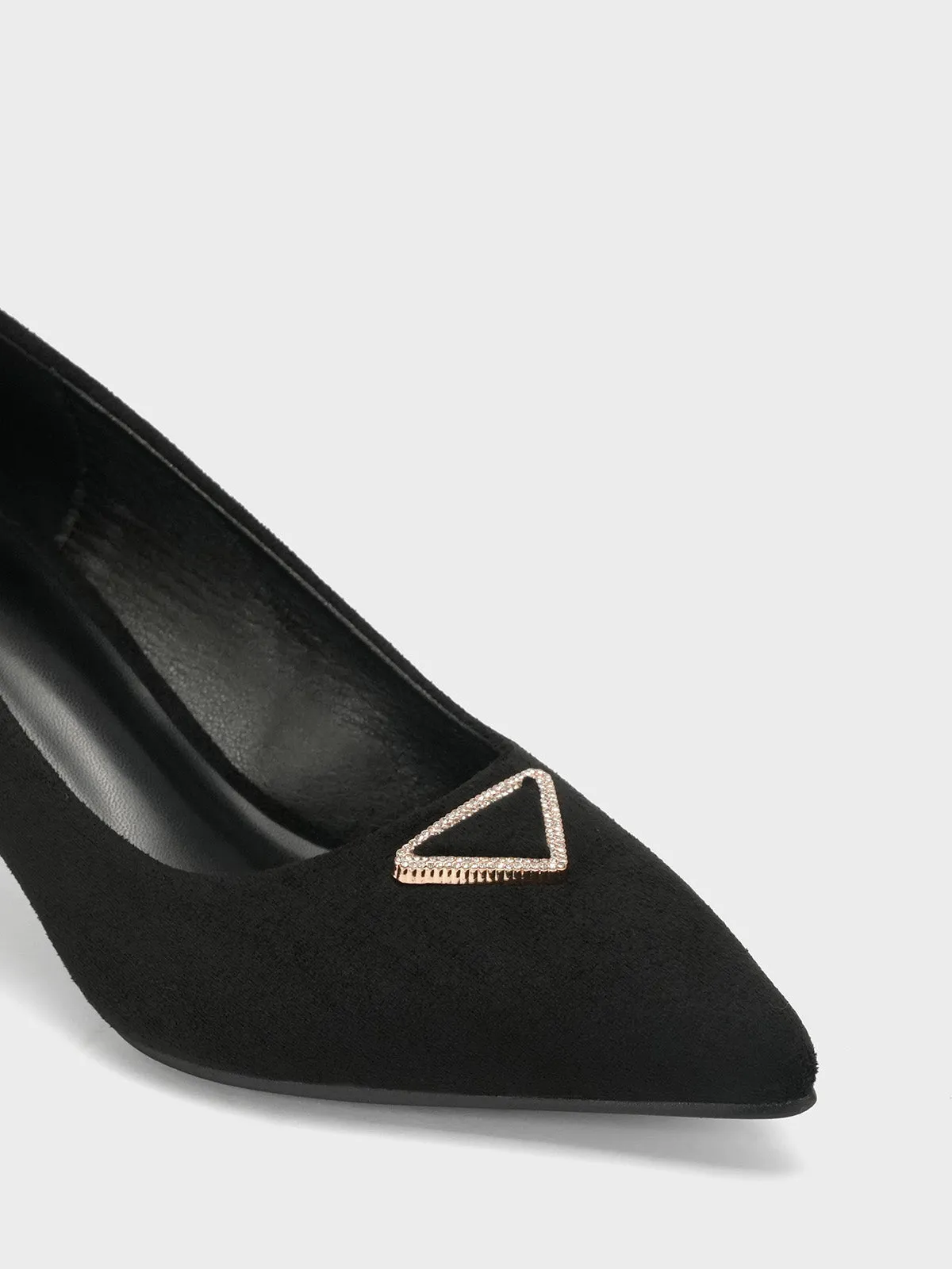 Womens "JALENA" Pointed Toe Comfy Courts