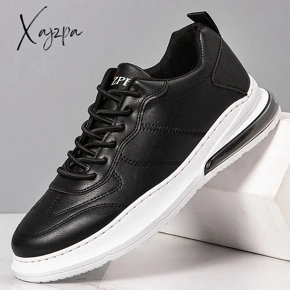 Xajzpa - Men Soft Sole Lightweight Breathable Waterproof Casual Court Sneaker Sport Shoes