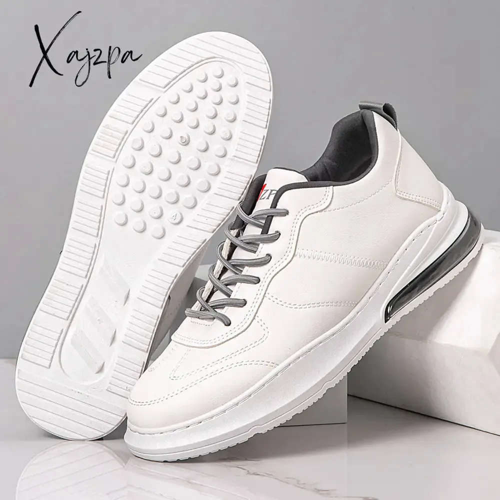 Xajzpa - Men Soft Sole Lightweight Breathable Waterproof Casual Court Sneaker Sport Shoes