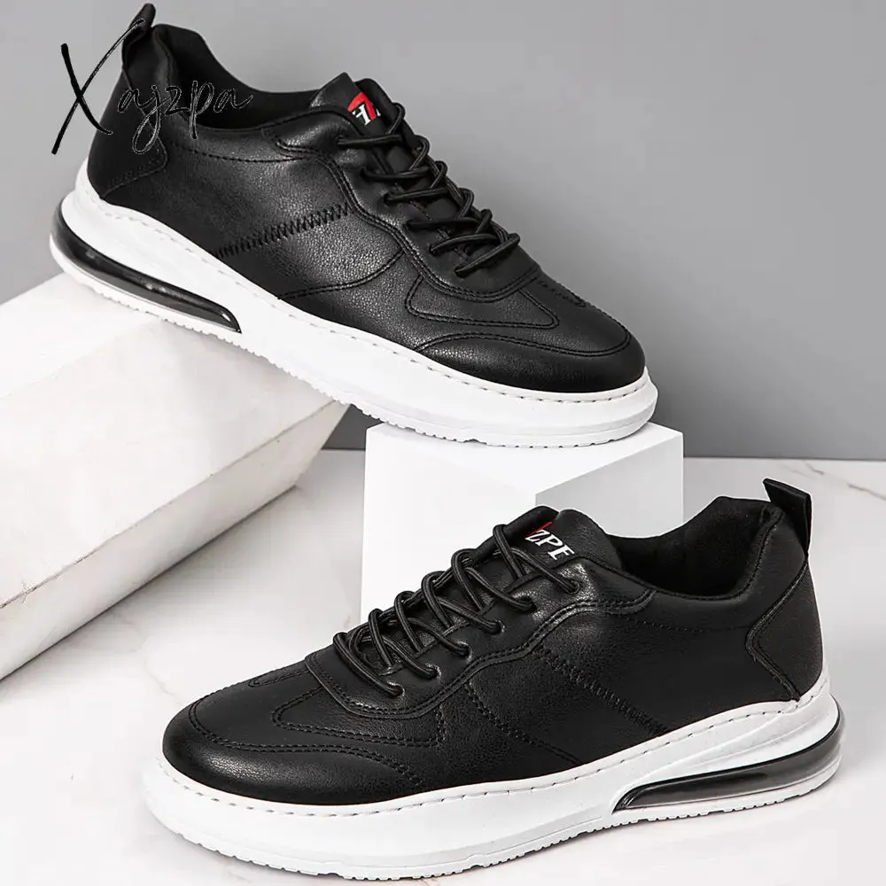 Xajzpa - Men Soft Sole Lightweight Breathable Waterproof Casual Court Sneaker Sport Shoes