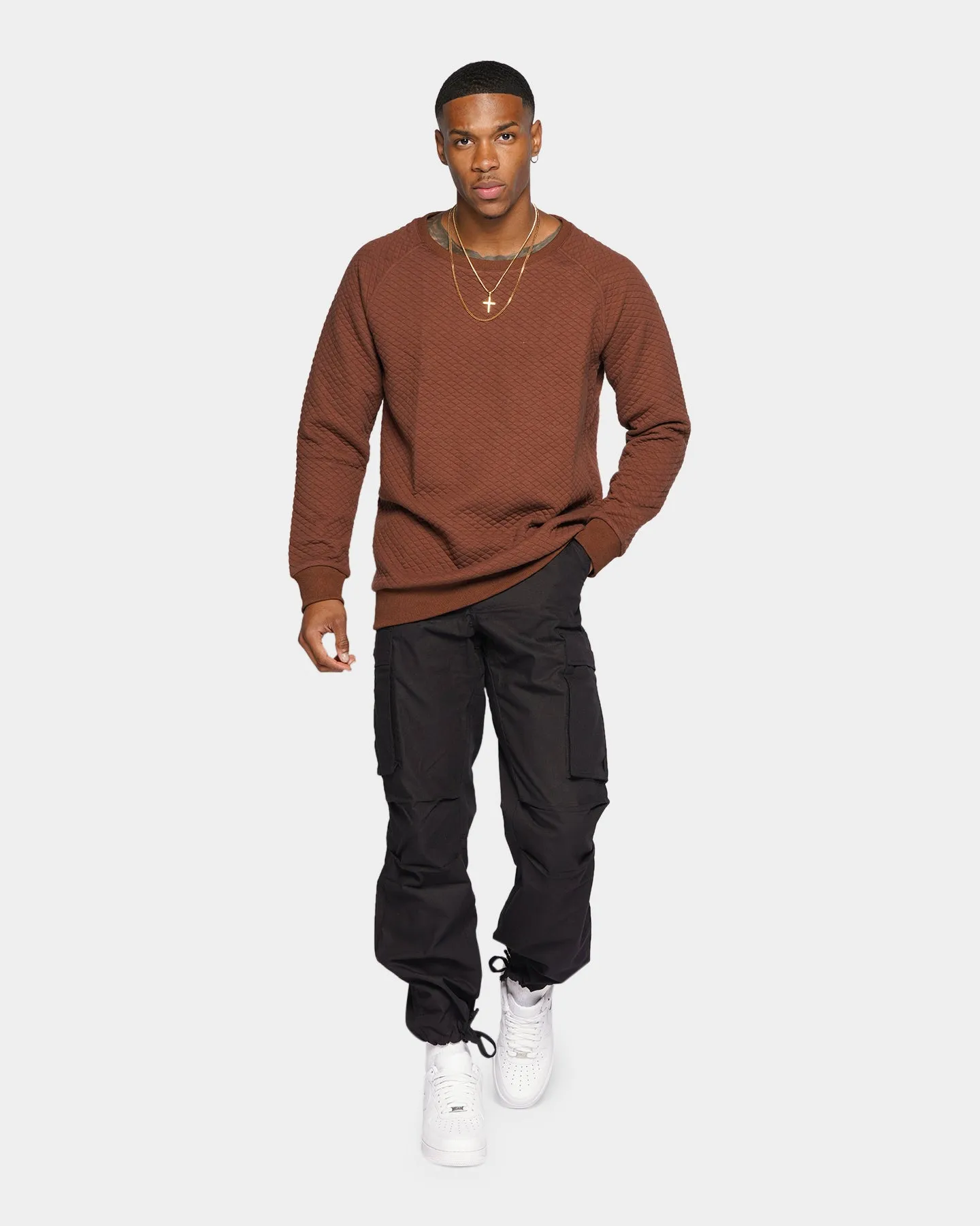 XXIII Calie Crewneck Chocolate