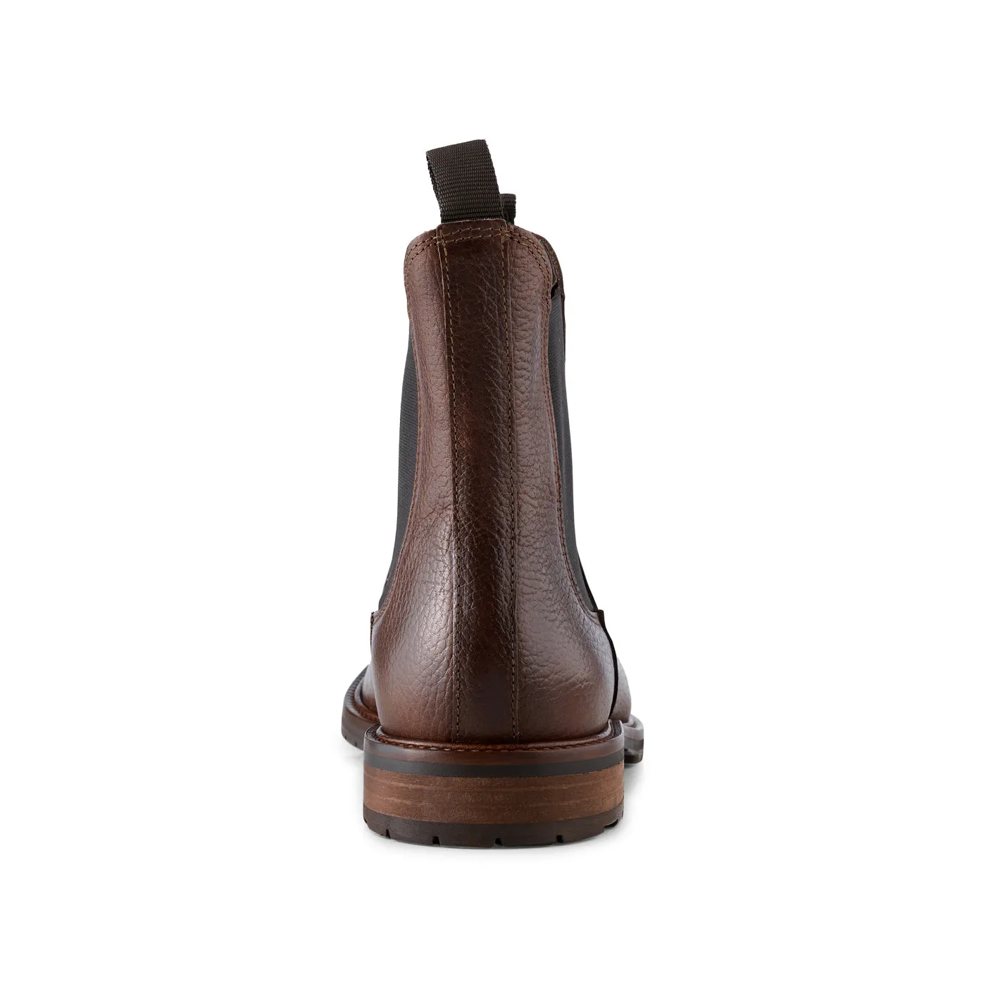 York chelsea boot leather - BROWN