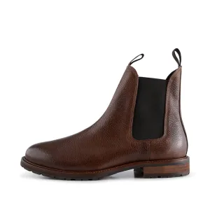 York chelsea boot leather - BROWN