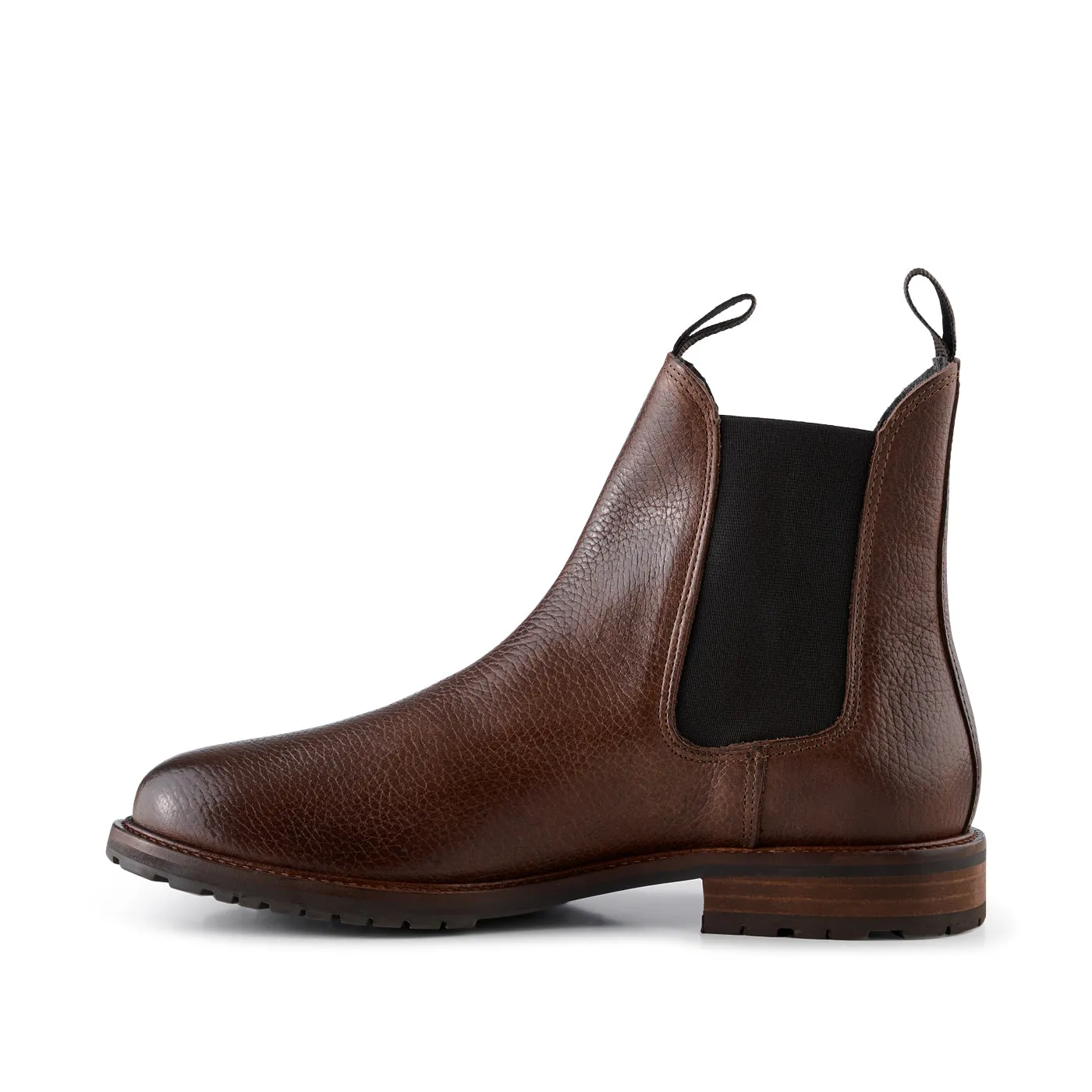 York chelsea boot leather - BROWN