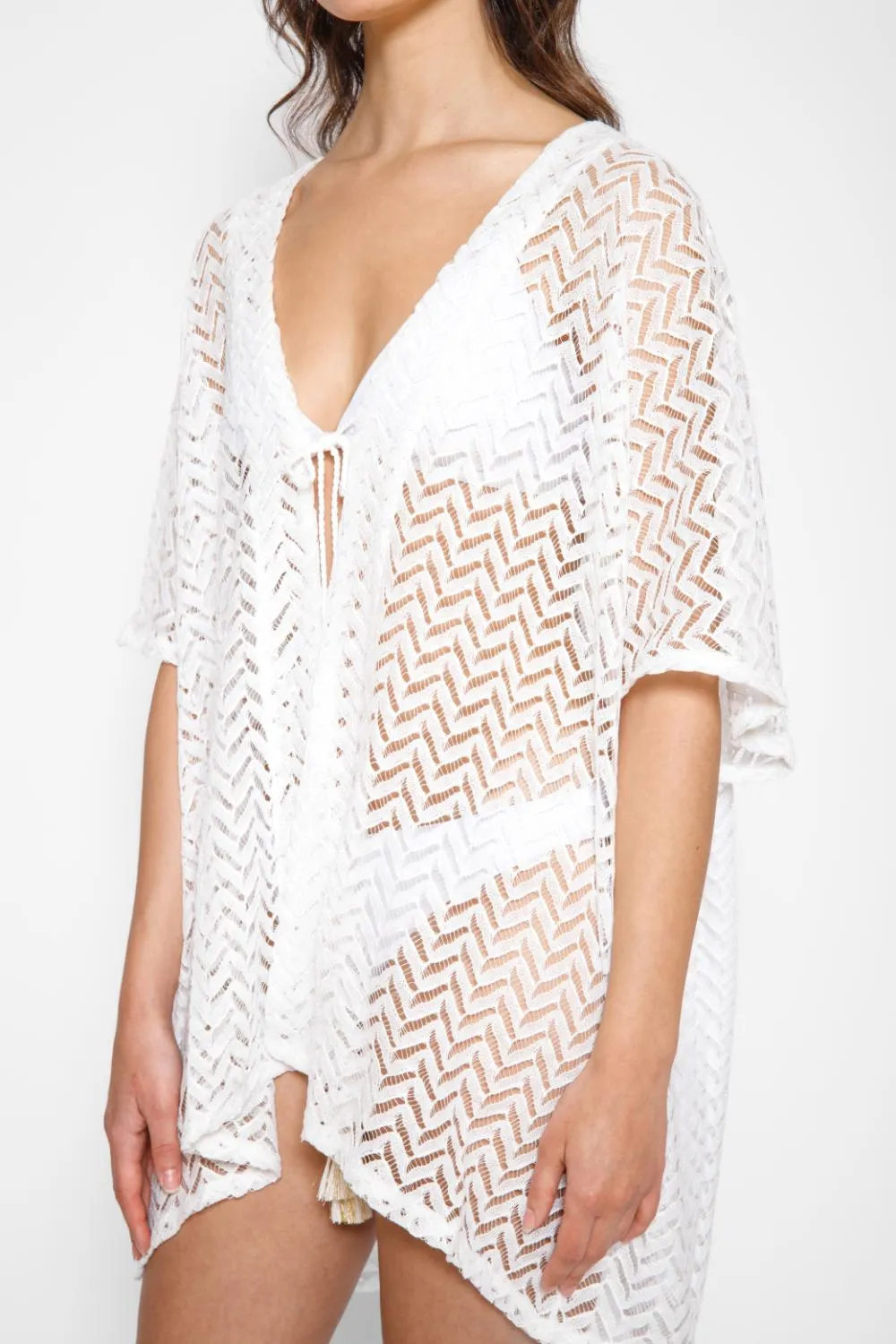 Zuma Crochet Beach Kimono