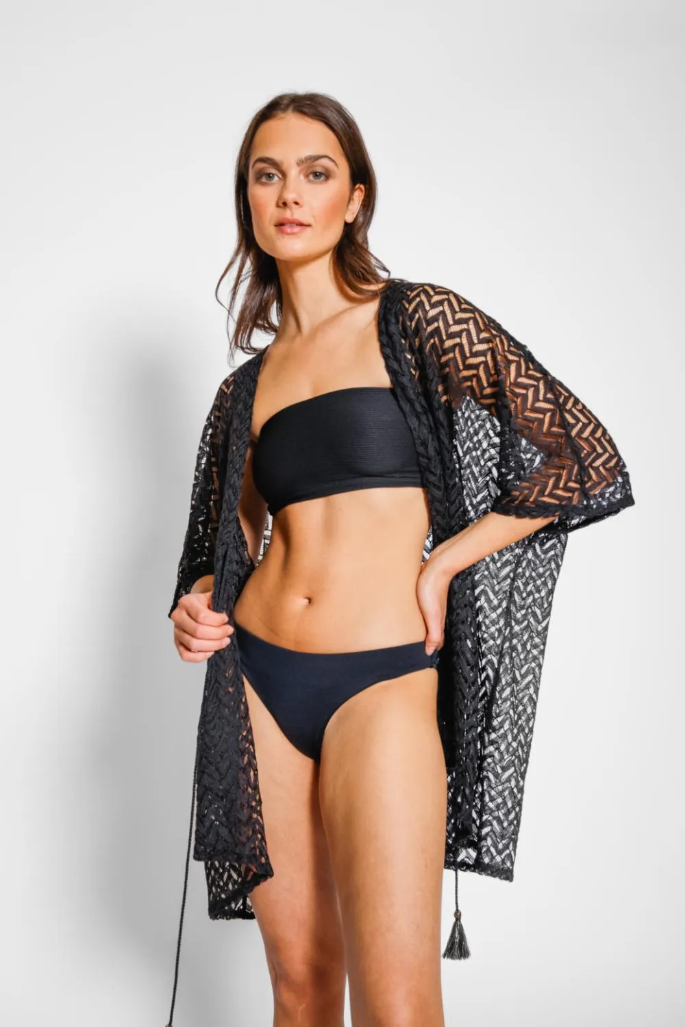 Zuma Crochet Beach Kimono